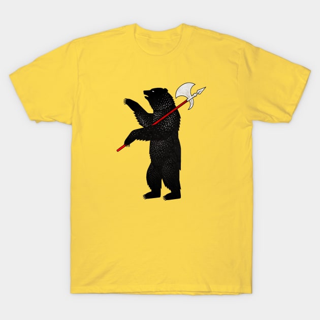 HalBEARd T-Shirt by jamacfarlane